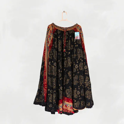 Recycled Ethnic Ghagra Skirt