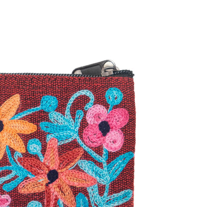 Embroidery Cotton Coin Purse