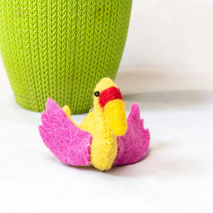 Felt Animals Mix Key rings (Set of 12)