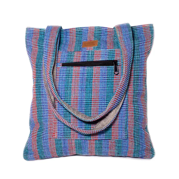 Handloomed Cotton Tote Bag