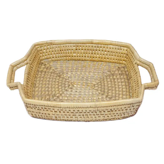 Bamboo Basket Tray