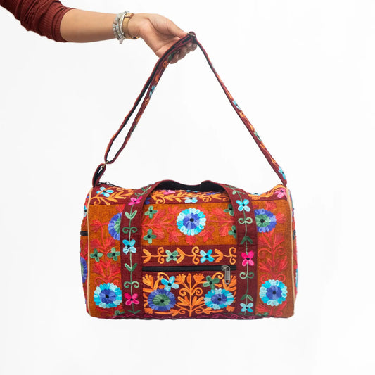 Embroidery Mini Travel Bag