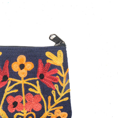 Embroidery Cotton Coin Purse