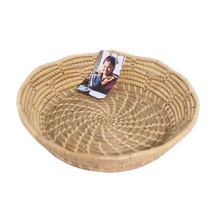 Round Bamboo Basket