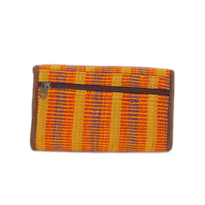 Handloomed Cotton Sunshine Wallet