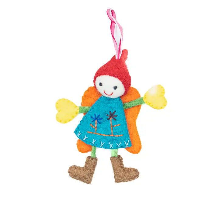 Felt Angel Key Rings