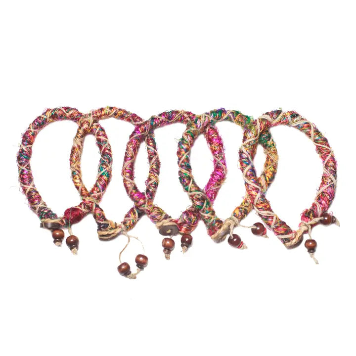 Upcycled Organic Bracelets
