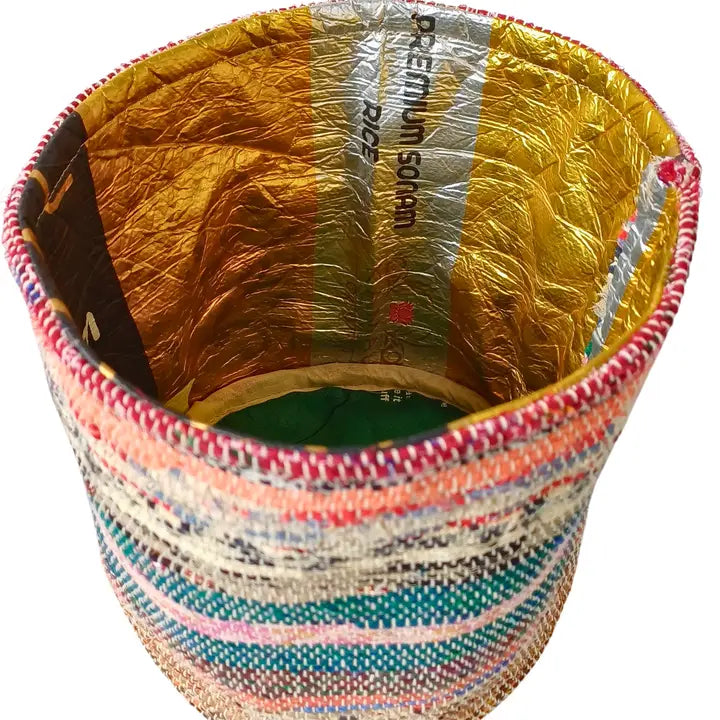 Upcycled Plant Pot Cover