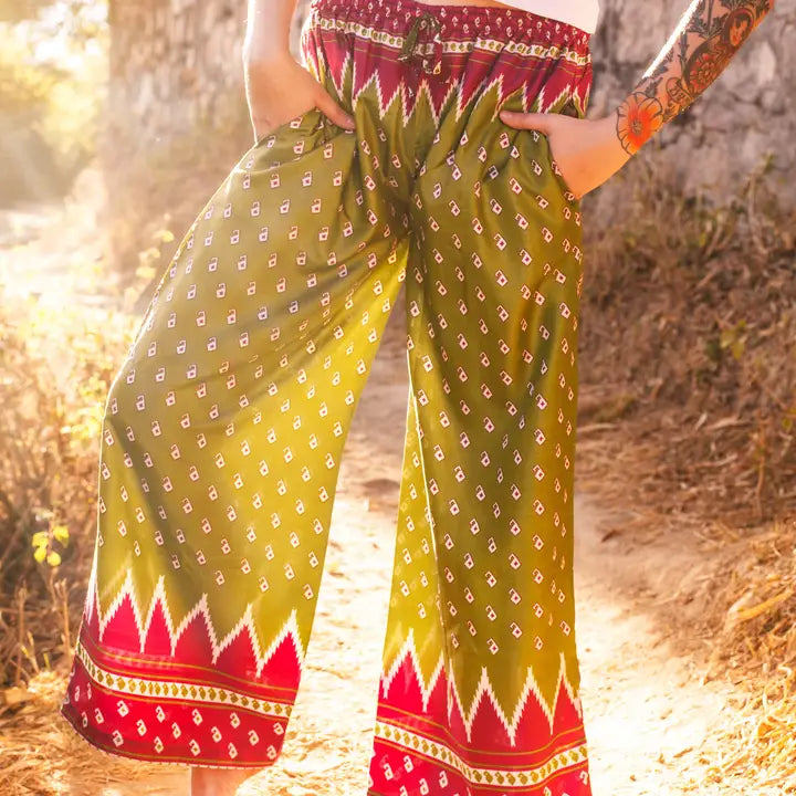 Wide Leg Upcycled Pants