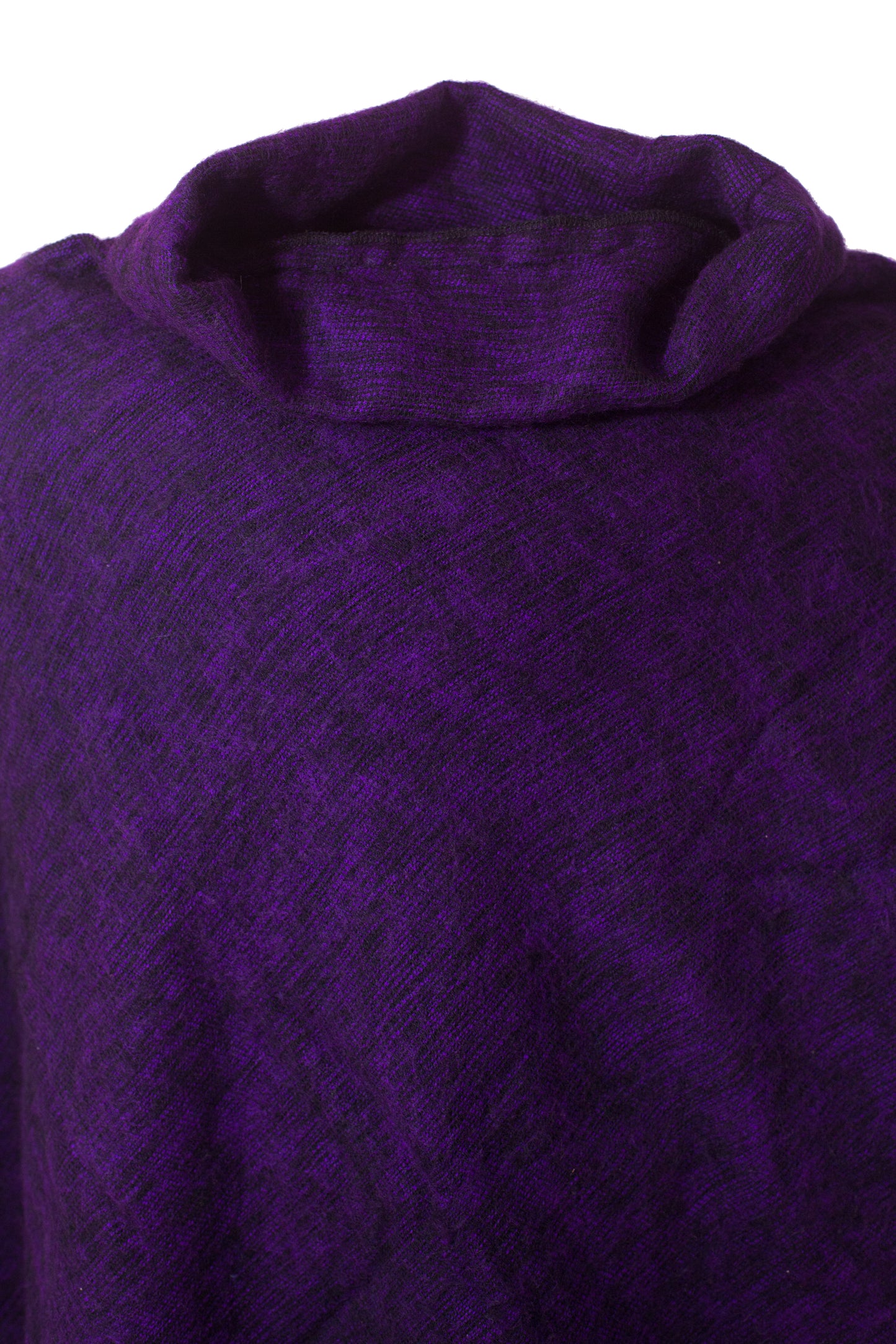 Colorful Wool Poncho