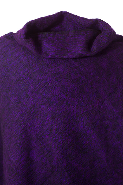 Colorful Wool Poncho