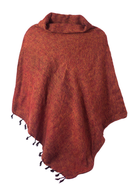 Colorful Wool Poncho