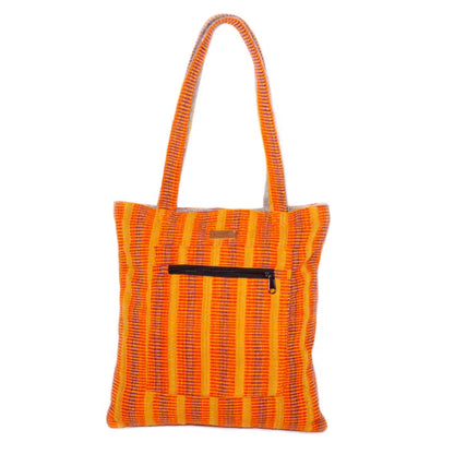 Handloomed Cotton Tote Bag