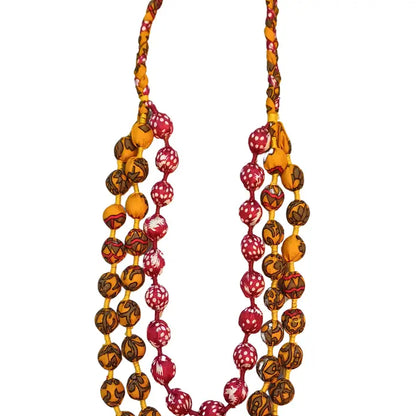 Upcycled Silk Necklace