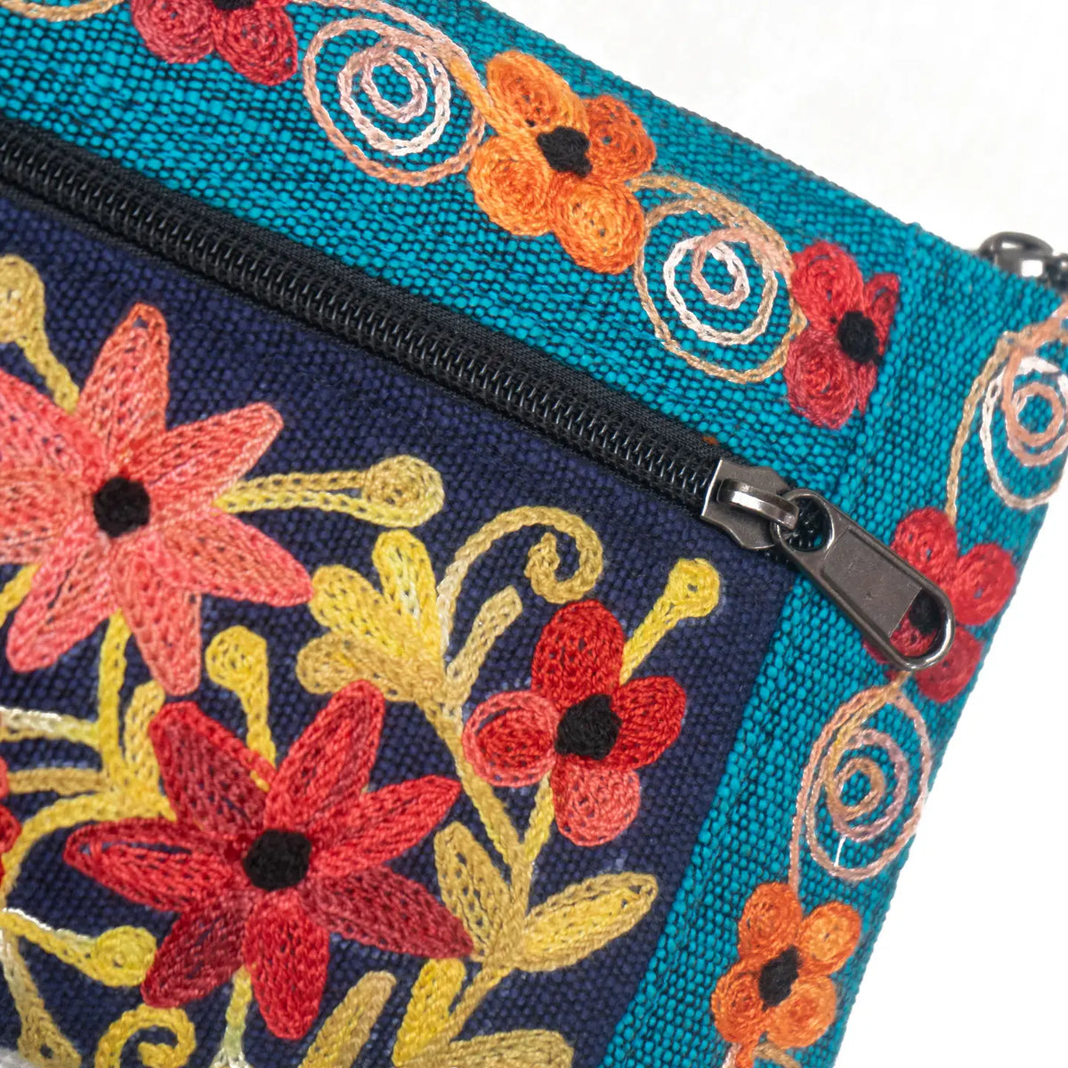 Local Purse Embroidery Cotton Collage Purse – Local Women's Handicrafts