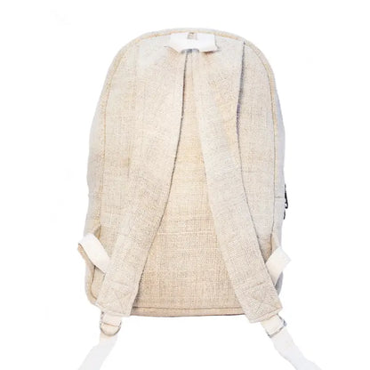 Square Hemp Backpack