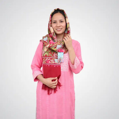 Handmade Embroidered Shawl