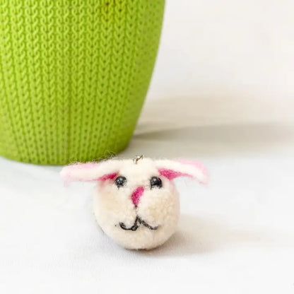 Felt Animals Mix Key rings (Set of 12)