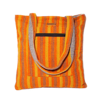 Handloomed Cotton Tote Bag