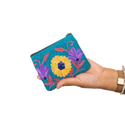 Embroidery Cotton Coin Purse
