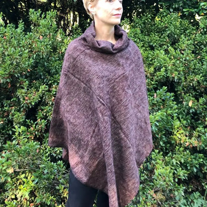Colorful Wool Poncho