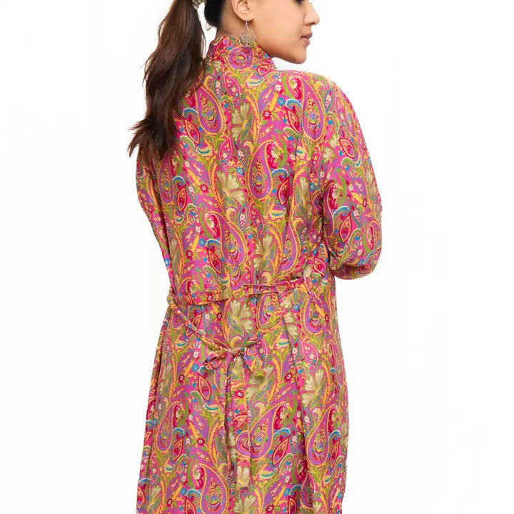 Long Sleeves Upcycled Kimono