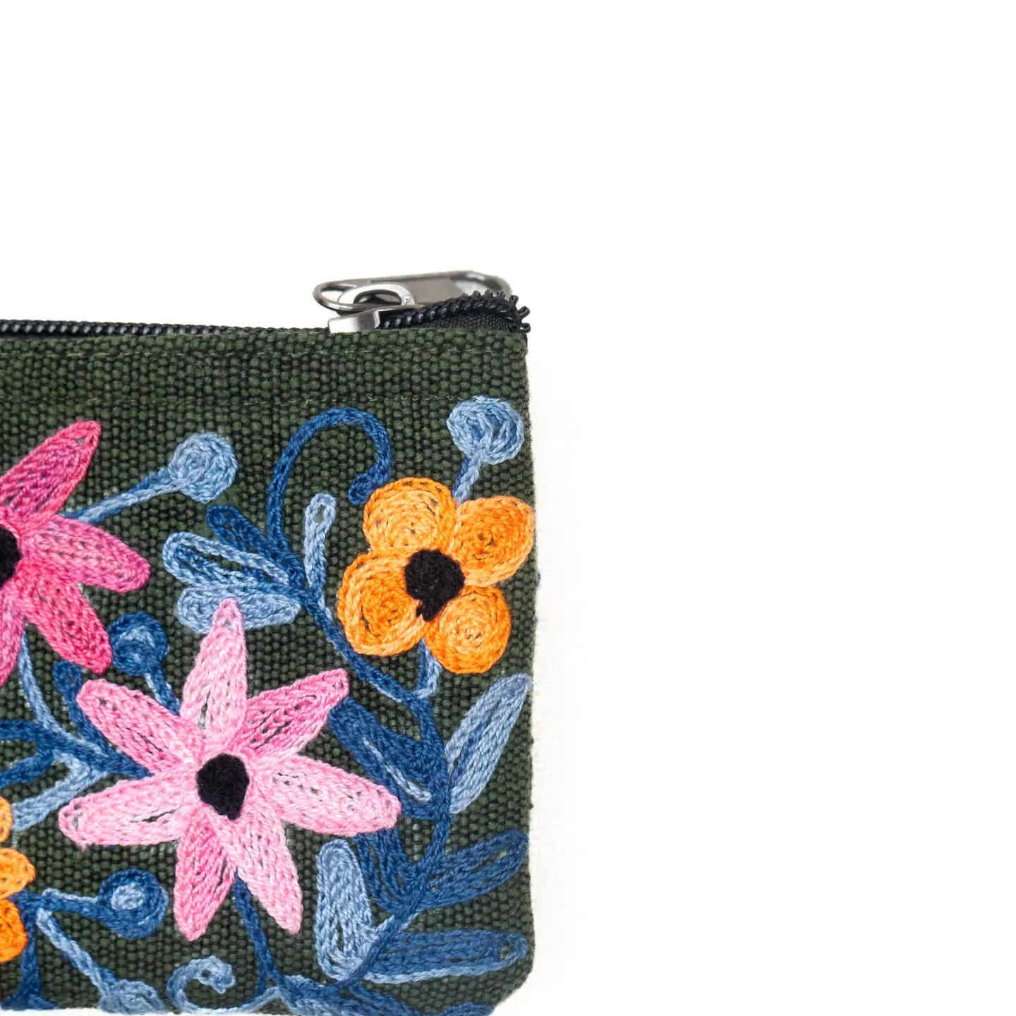 Embroidery Cotton Coin Purse