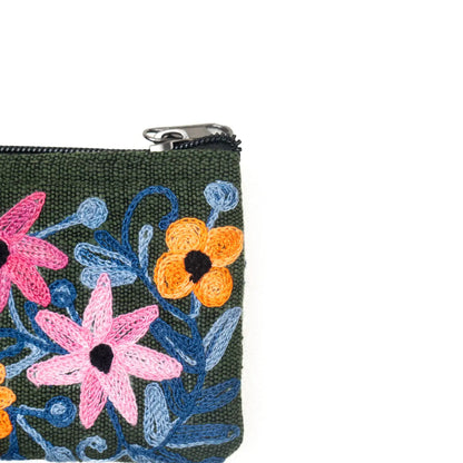 Embroidery Cotton Coin Purse