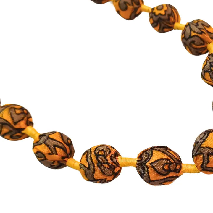 Upcycled Silk Necklace
