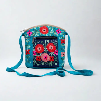 Cotton Embroidery Chakka Bag