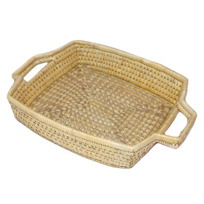 Bamboo Basket Tray