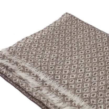 Small Pattern Wool Scarf