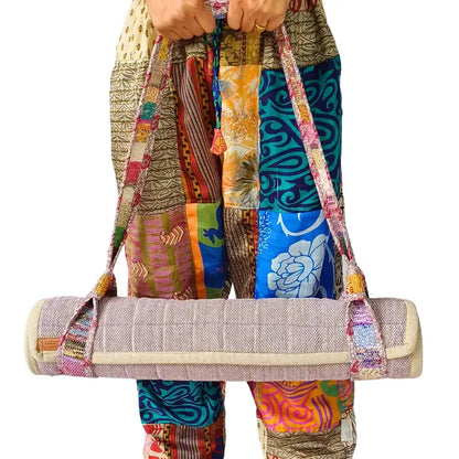 Upcycled Yoga Mat Strap