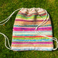 Upcycled Drawstring Bag