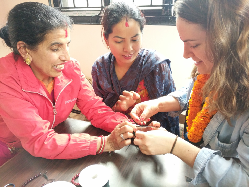 Tour of Local Women's Workshop: Make Your Own Nepalese Souvenir